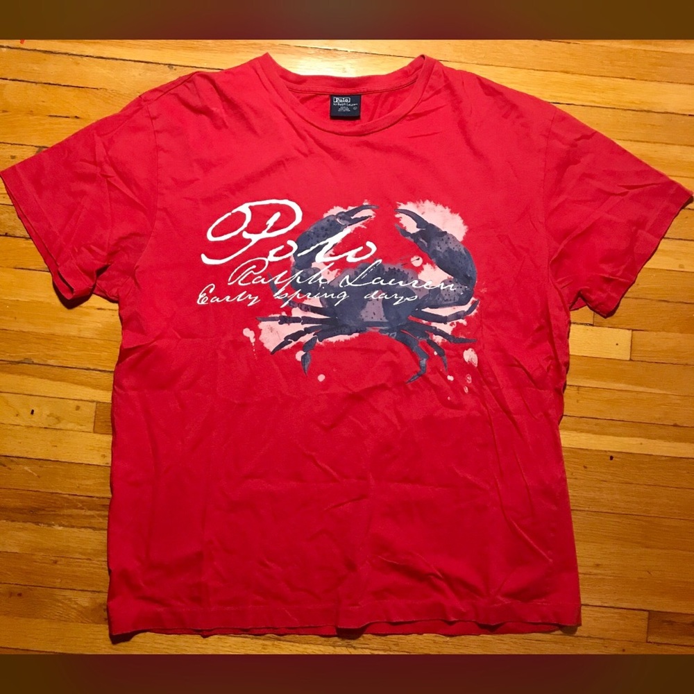 Vintage Ralph Lauren Polo Crab Early Spring Shirt